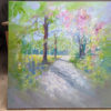 English Country Path in May ( SOLD ) - Image 2